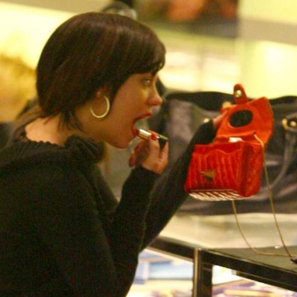 Large Silver Stainless Steel Hoop Earrings w/ Post - Picture 1 of 4